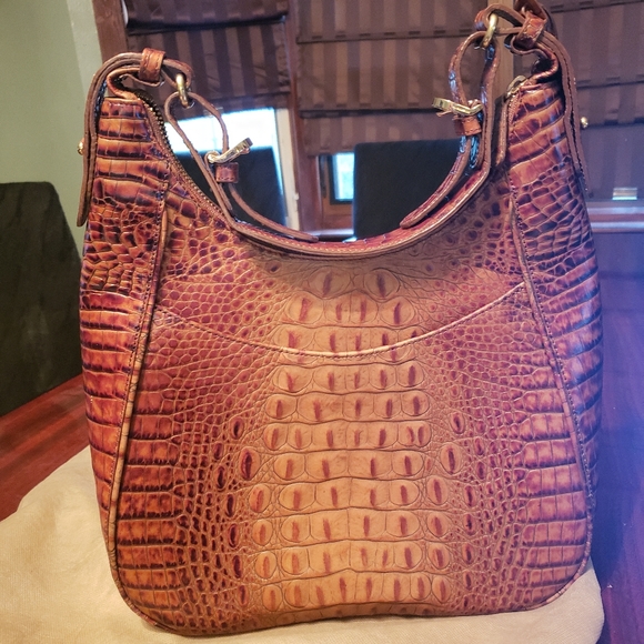 Brahmin shoulder bag with dust cover - Picture 2 of 3